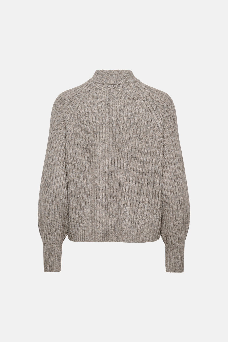 Pull col O beige - ONLY®