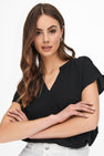 JDYLION S/S TOP WVN NOOS