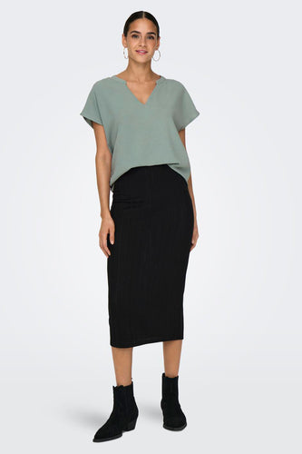 Blouse à manches courtes - vert - JDY