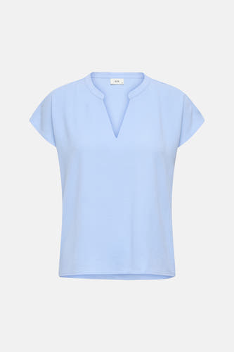 Blouse à manches courtes - bleu
