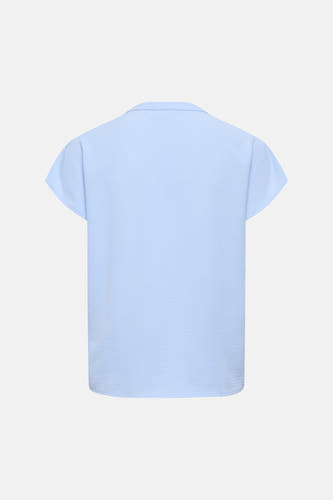 Blouse à manches courtes - bleu