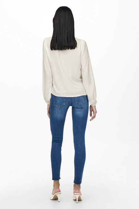 JDYELLIS L/S LACE SHIRT WVN NOOS