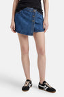 Skort - dark blue denim