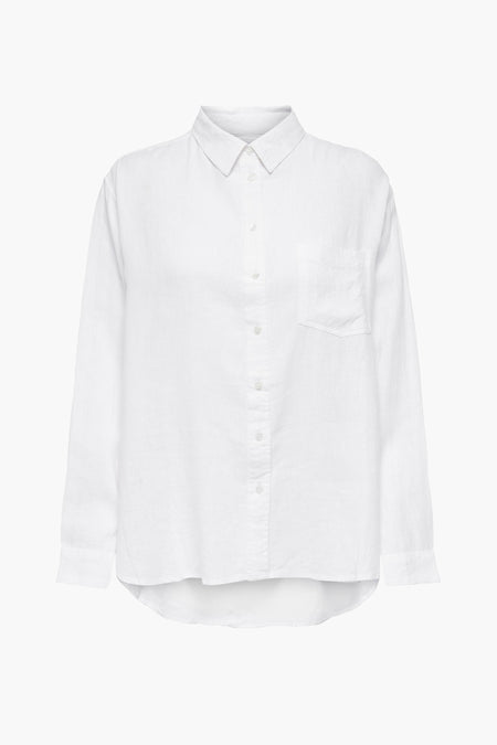 ONLTOKYO L/S LINEN BLEND SHIRT PNT NOOS