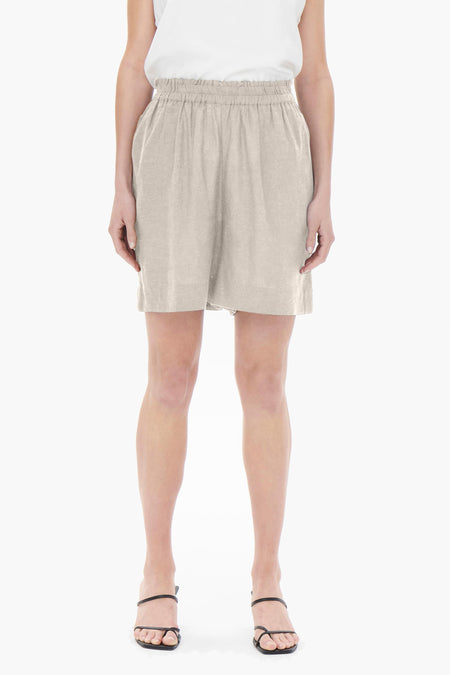 ONLTOKYO HW LINEN BLEND SHORTS PNT NOOS