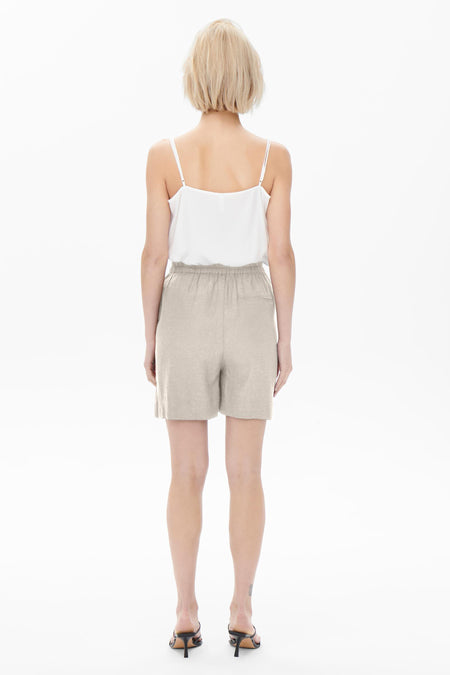 ONLTOKYO HW LINEN BLEND SHORTS PNT NOOS