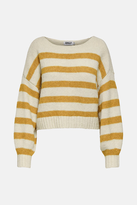 ONLAYA LIFE L/S BOATNECK CC KNT
