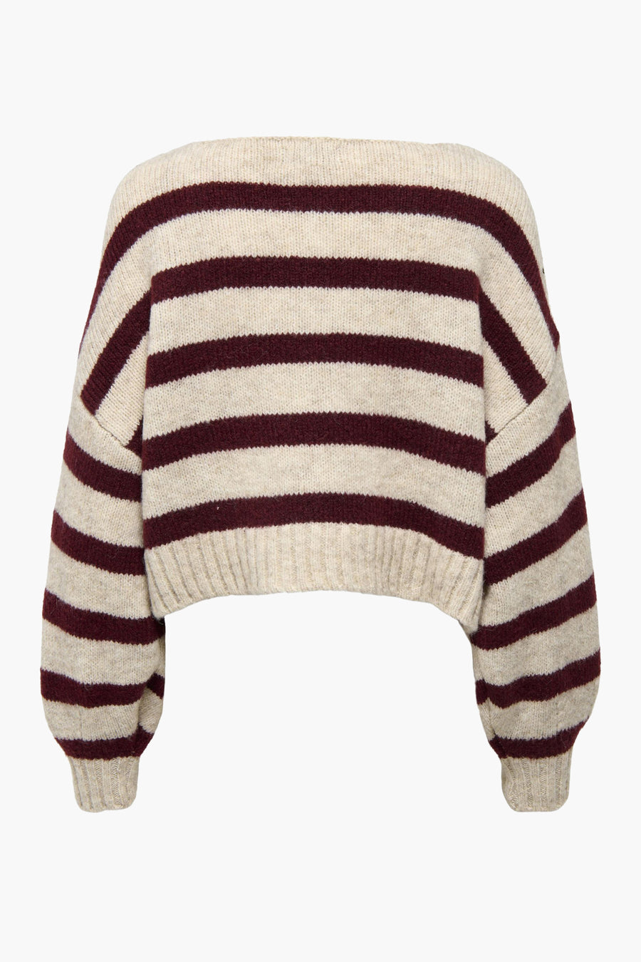 Pull à col rond - écru