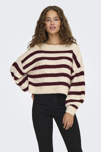 Pull à col rond - écru