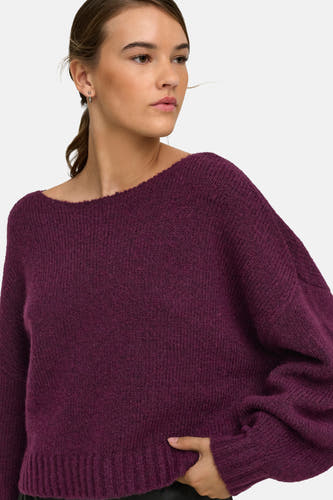 Pull col O mauve - ONLY®