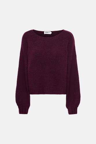 Pull col O mauve - ONLY®