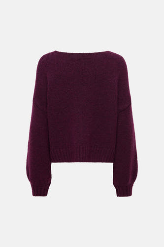 Pull col O mauve - ONLY®