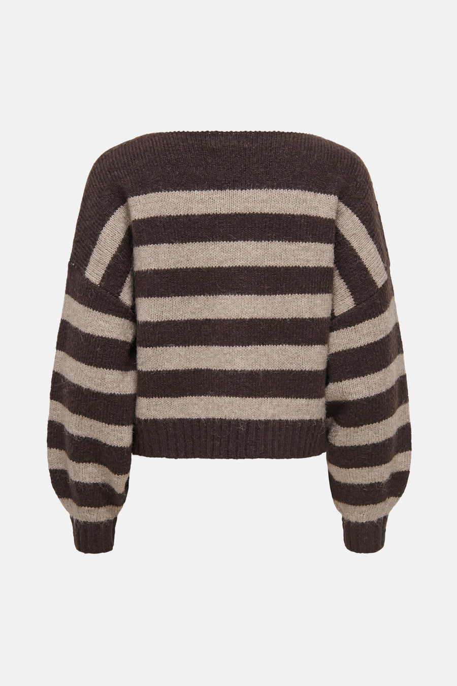 Pull à col rond - Seal Brown