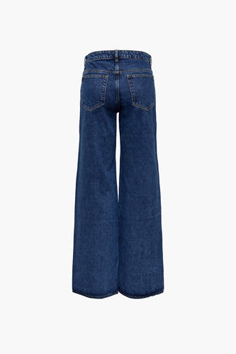 Jean large - denim bleu moyen