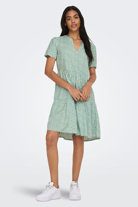 ONLZALLY LIFE S/S THEA DRESS NOOS PTM