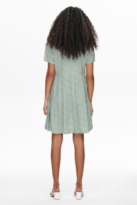ONLZALLY LIFE S/S THEA DRESS NOOS PTM