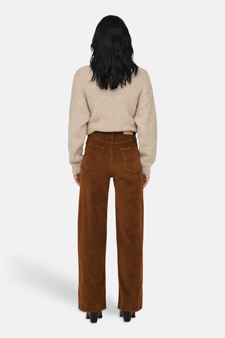Pantalons 5 poches brun - ONLY®