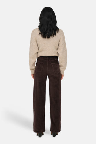 Pantalon coloré brun - ONLY®