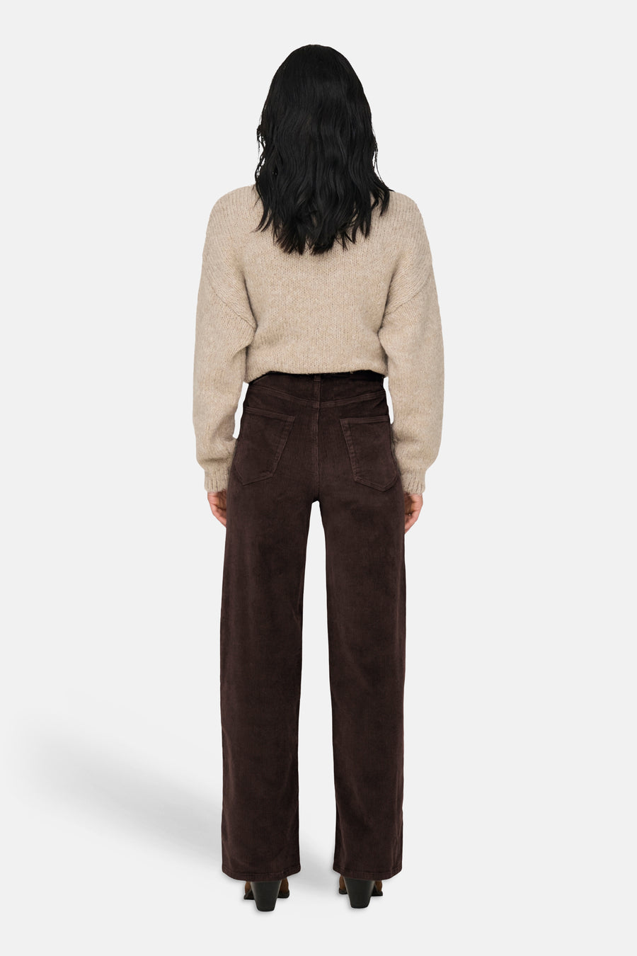 Pantalon coloré brun - ONLY®