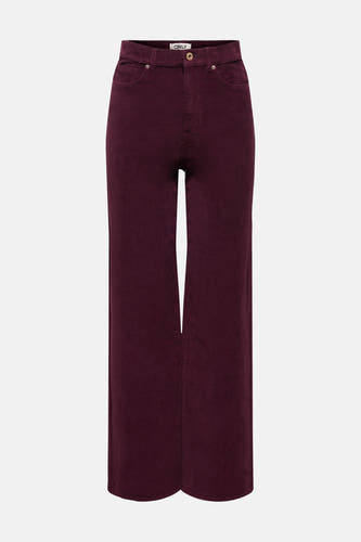 Pantalons 5 poches bordeaux - ONLY®