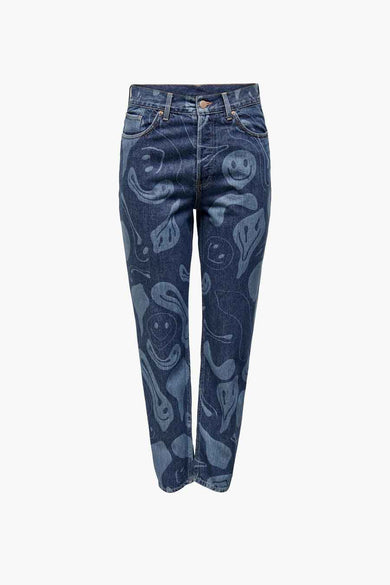 Mom Jeans Dark blue denim - ONLY®