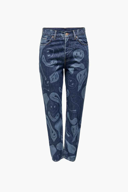 Mom Jeans Dark blue denim - ONLY®