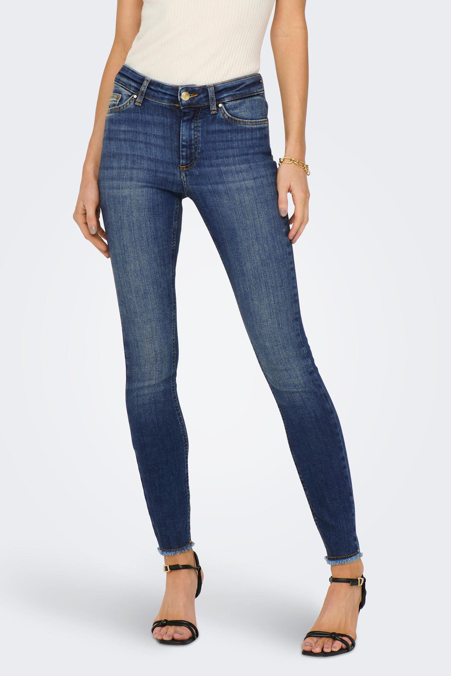 Jean skinny - denim bleu moyen