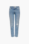 JDYERICA MID WAIST STRAIGHT LB DNM