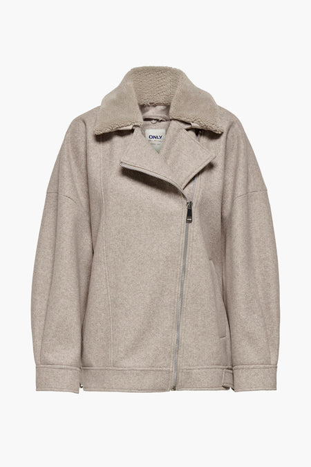 ONLWEMBLEY L/S OVERSIZE BIKER PNT
