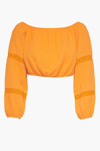 ONLTILLA THYRA CROP OFF-SHOULDER TOP NN