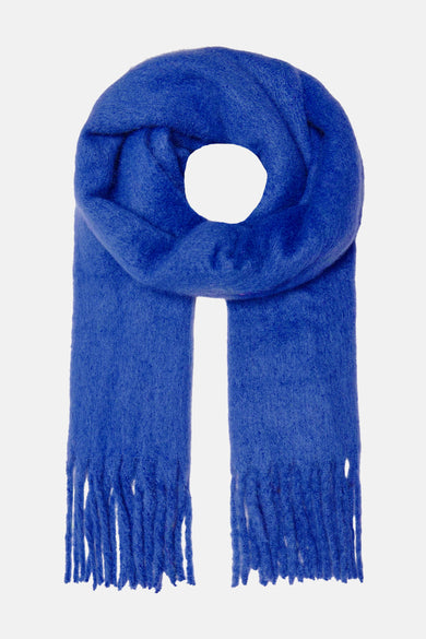 Écharpe d'hiver bleue ONLY ONLY, avec une dou dou et fr fres aux..
