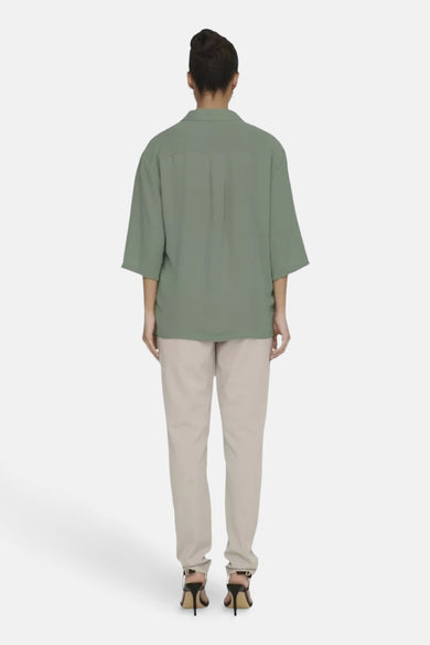 Chemise à manches courtes - Kaki