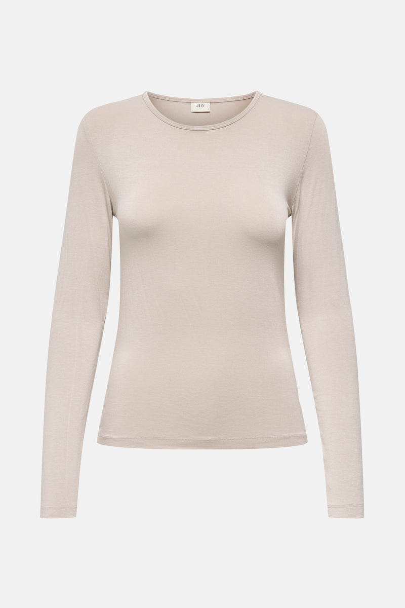 JDYMILA L/S O-NECK TOP JRS NOOS