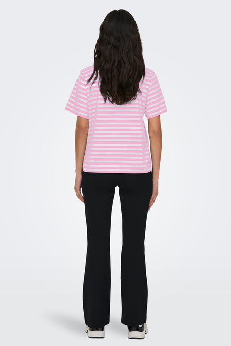 ONLLIVINA S/S STRIPE TEE JRS NOOS