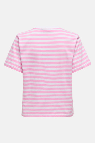 ONLLIVINA S/S STRIPE TEE JRS NOOS - ONLY®