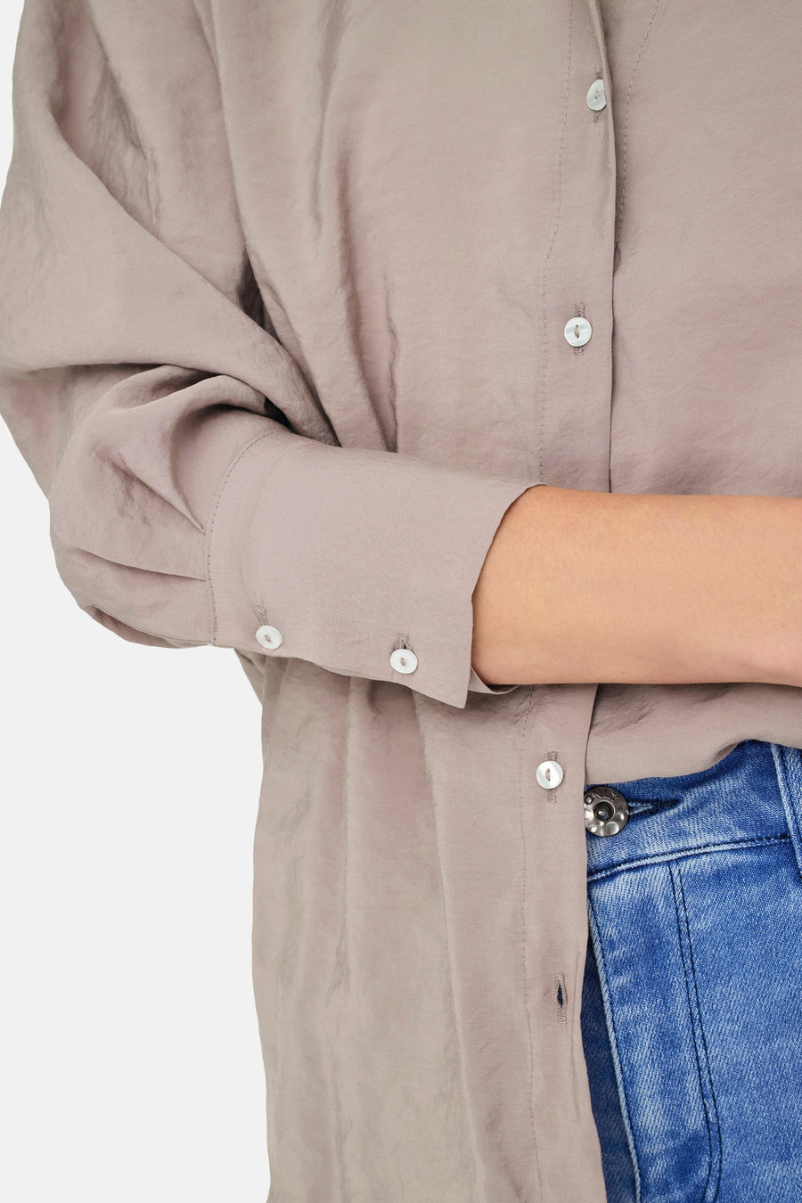 Chemise à manches longues - beige - ONLY®