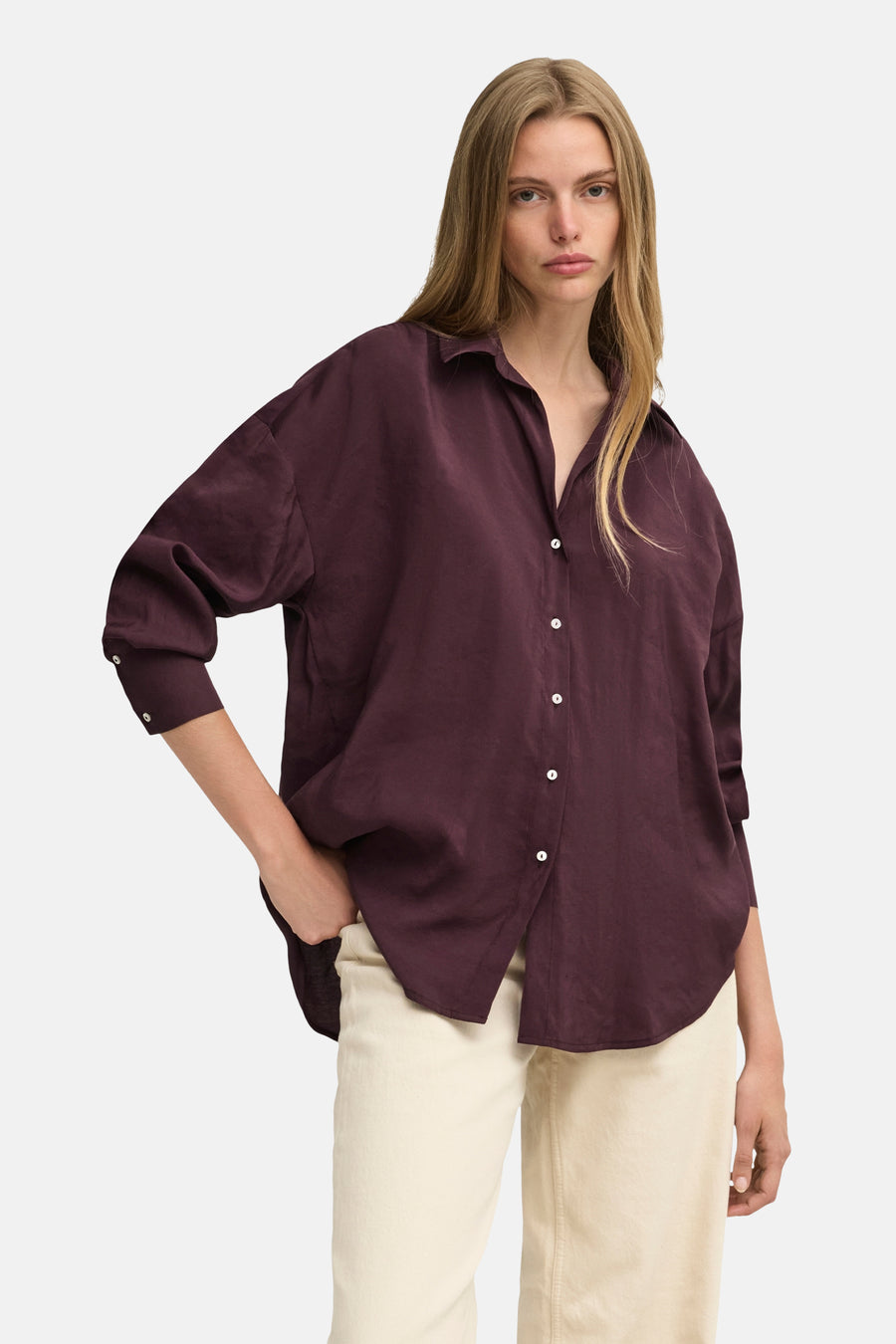 Chemisier (manches longues) mauve - ONLY®
