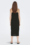 Robe 3/4 Noir - ONLY®