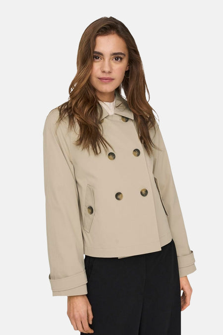 ONLAPRIL SHORT TRENCHCOAT OTW NOOS