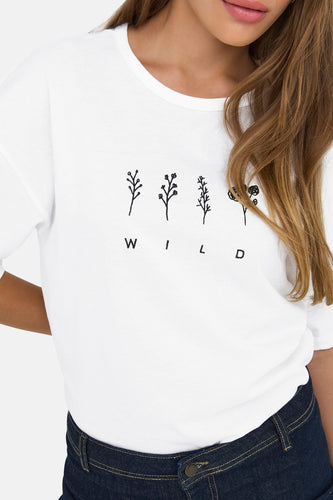 T-shirt à manches courtes - blanc - JDY