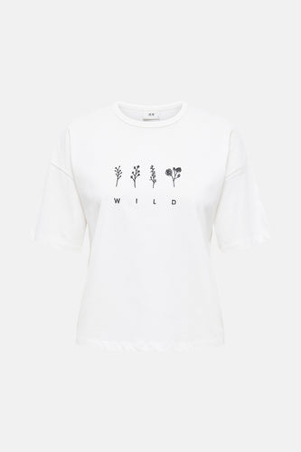 T-shirt à manches courtes - blanc - JDY