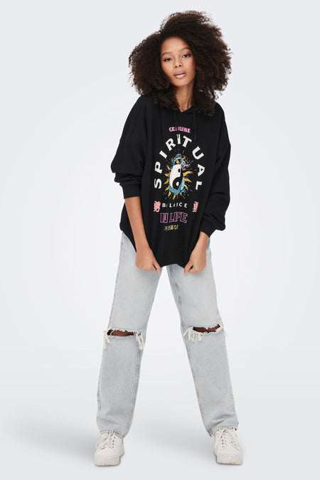 ONLJOHANNE OVERSIZE L/S ZEN BOX SWT