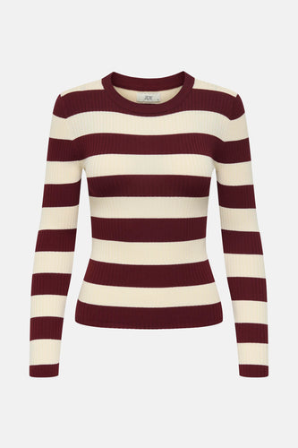 Pull à col rond - rouge - JDY - 6