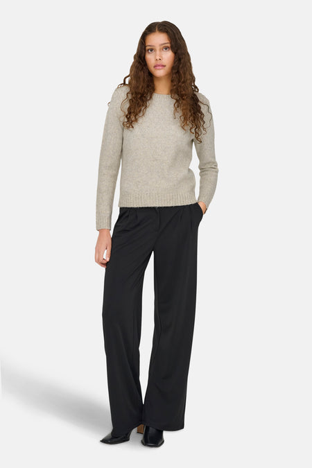 JDYSILJA L/S O-NECK PULLOVER KNT