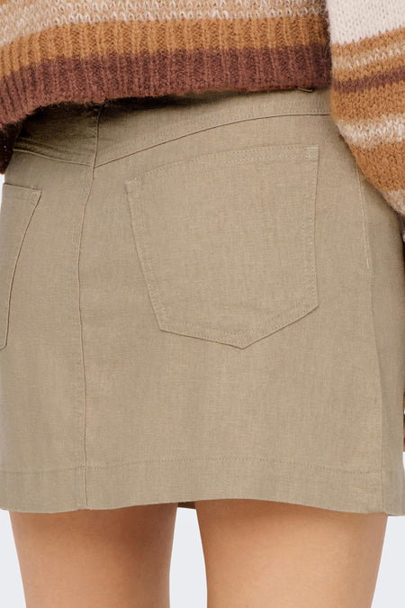 Short skirt - beige