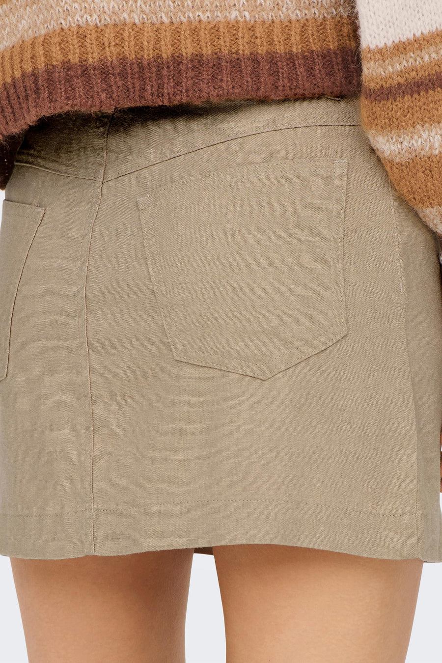 Short skirt - beige