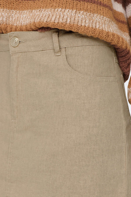 Short skirt - beige