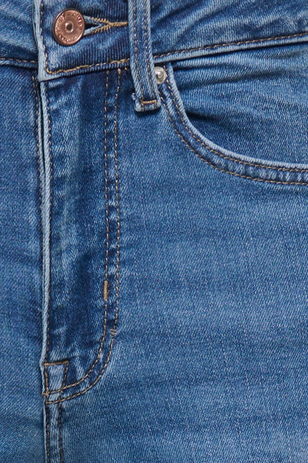 MADISON BLUSH - mid blue denim