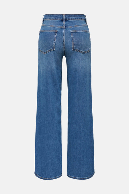 MADISON BLUSH - mid blue denim