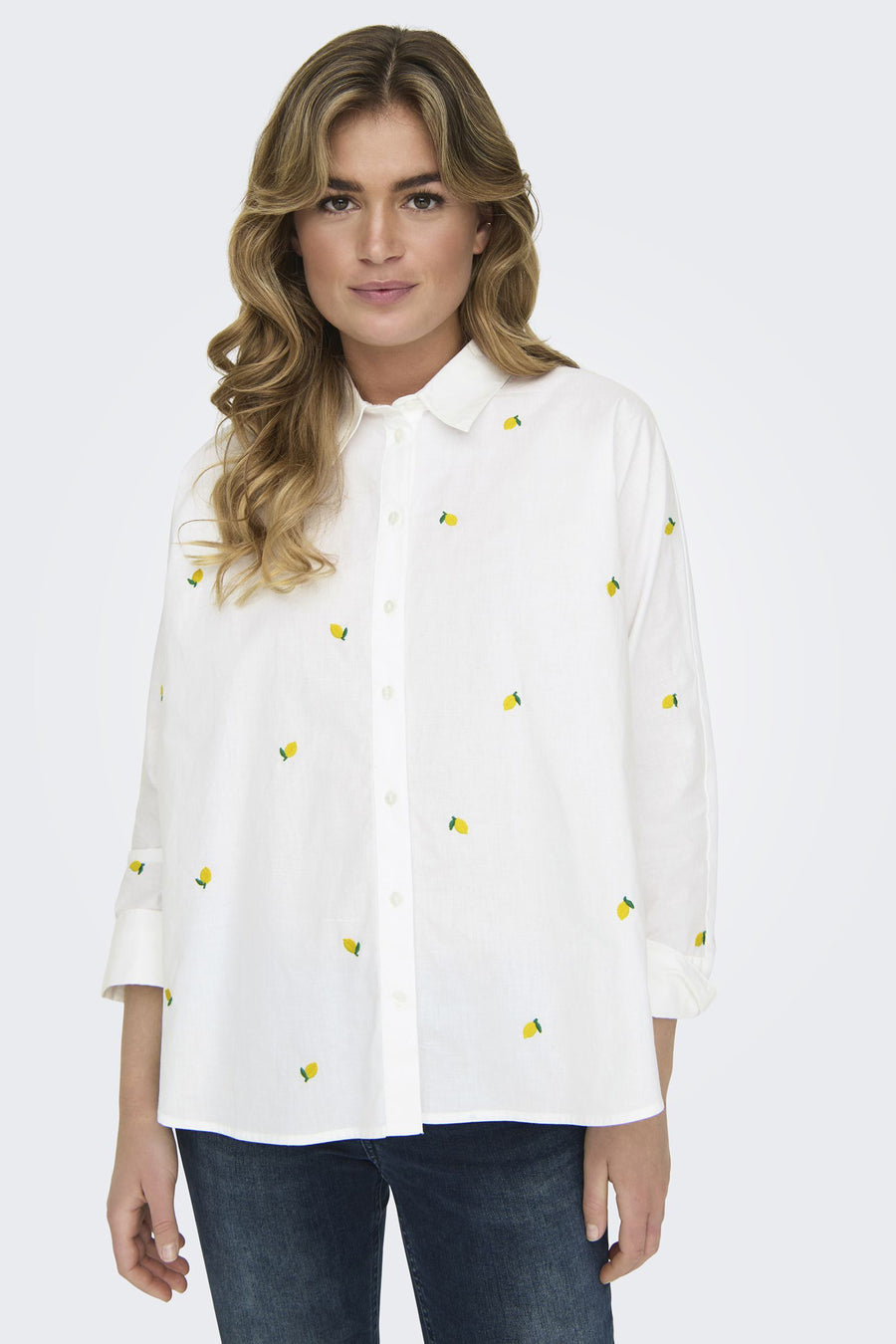 Chemisier (manches longues) blanc - ONLY® - ONLY®